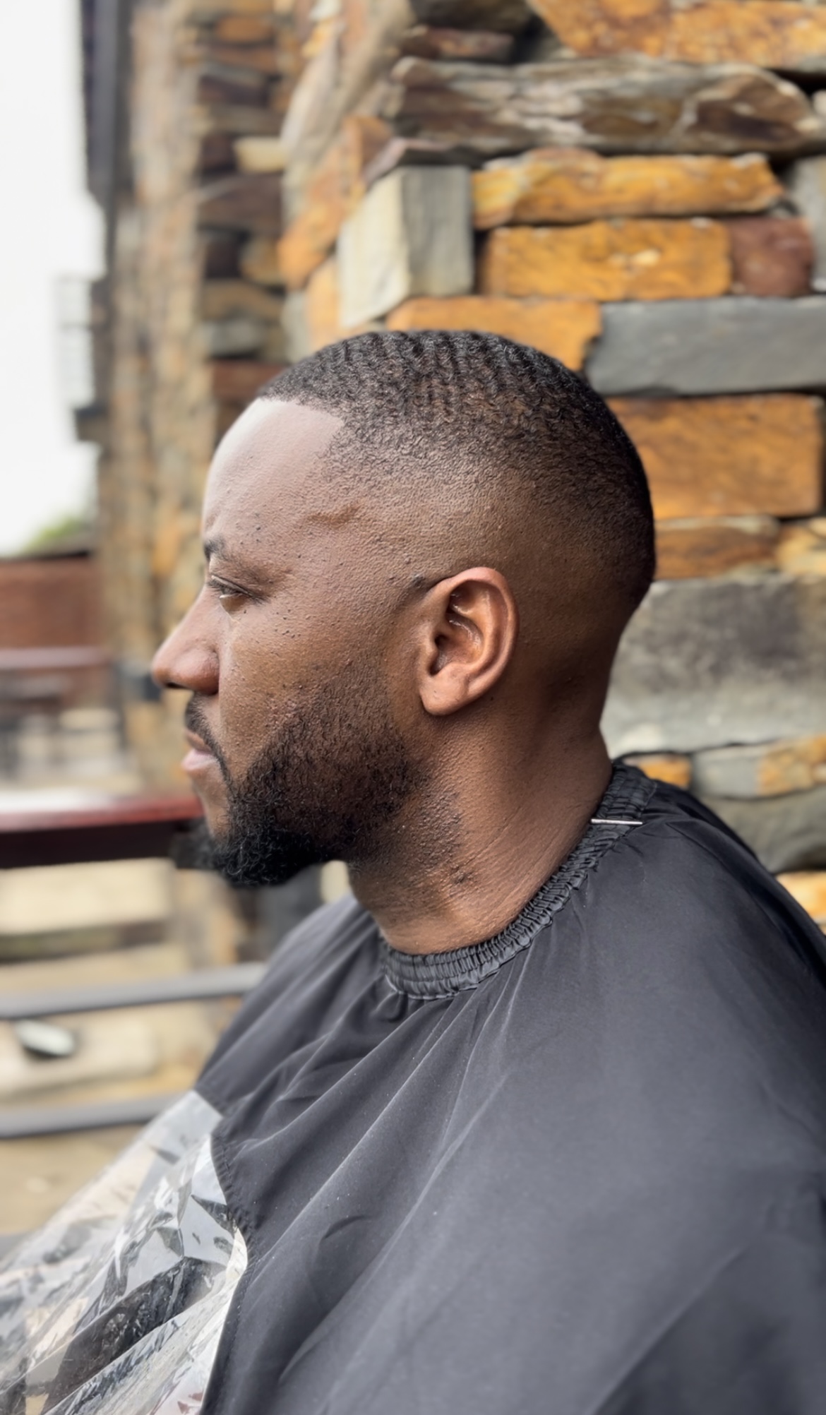 Fade + Beard Trim by Moses